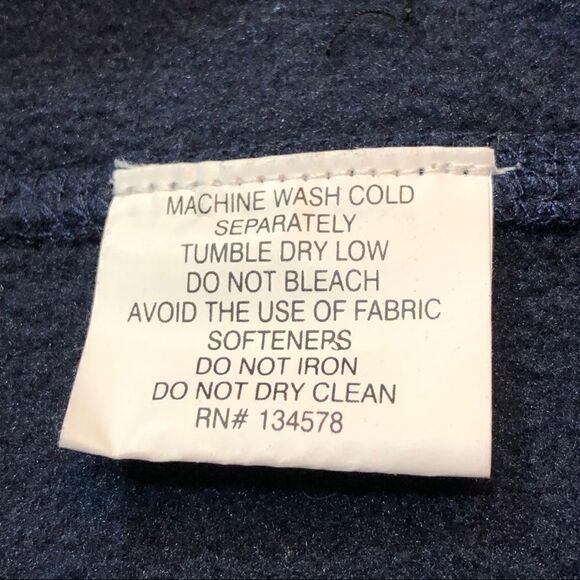 VINYARD VINES NAVY FLEECE VEST - Picture 10 of 10